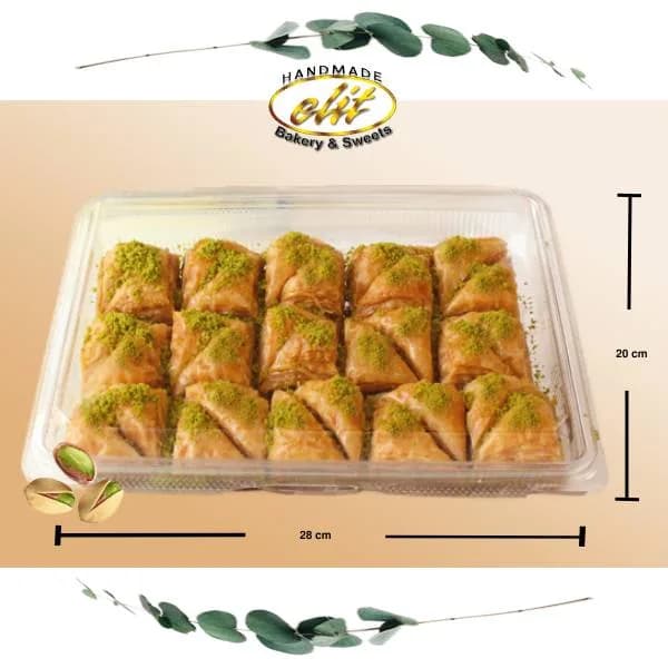 Dry Baklava with Pistachio