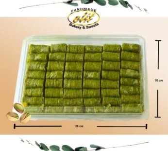 ELIT サルマ・ピスタチオロール 48個入 – 1000g トルコのスイーツ ELIT Fıstıklı Sarma