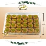 ELIT ブルブル · ユヴァシ · ピ スタチオ 24個 - 1000g Bülbül Yuvası Fıstıklı 24pc - 1000pc
