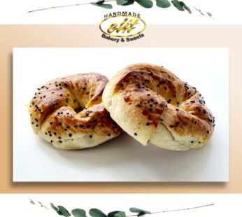 ELIT ブラックオリーブ・アチュマ 5個入り (約500g) Zeytinli Açma 5pc